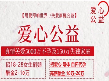 温江捐卵助孕生子 爱心志愿者招募